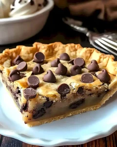 Chocolate Chip Pie: Der Klassiker für jeden Anlass