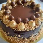 Cremige Ferrero Rocher Torte einfach und schnell selber backen