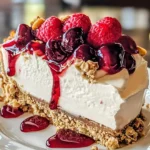 Cremiger Nuss Käsekuchen ganz ohne Backen