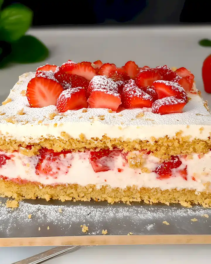 Cremiges Erdbeer Tiramisu ohne Ei 4 Cremiges Erdbeer Tiramisu ohne Ei