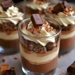 Cremiges Kinder Bueno Dessert mit Nutella