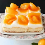 Cremiges Mandarinen Dessert mit Windbeuteln