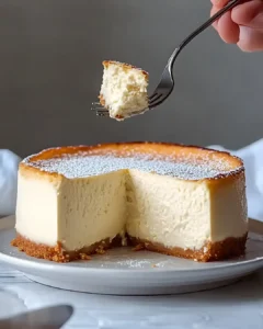 Der cremigste käsekuchen