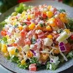 Einfacher Wurst-Mais-Salat für jede Gelegenheit