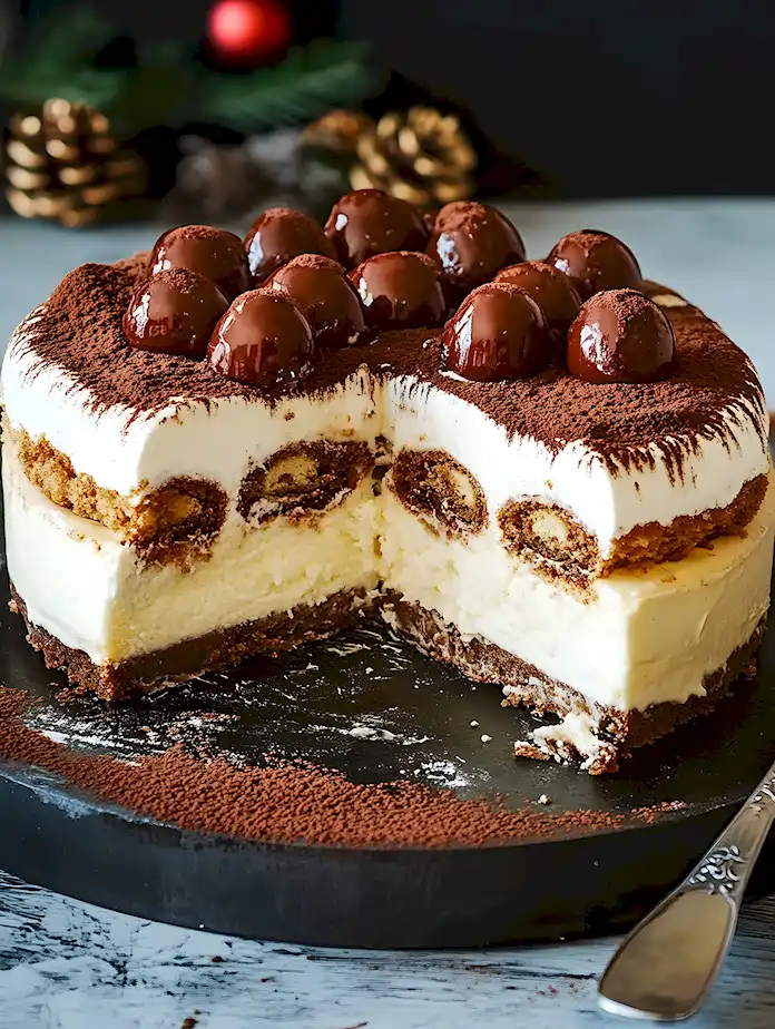 Einfaches Weihnachts Tiramisu mit Amaretto 5 Einfaches Weihnachts Tiramisu mit Amaretto