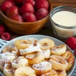 Hausgemachte Apfelringe mit Joghurt einfach gemacht