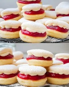 Himbeer Küsschen mit zarter Buttercreme