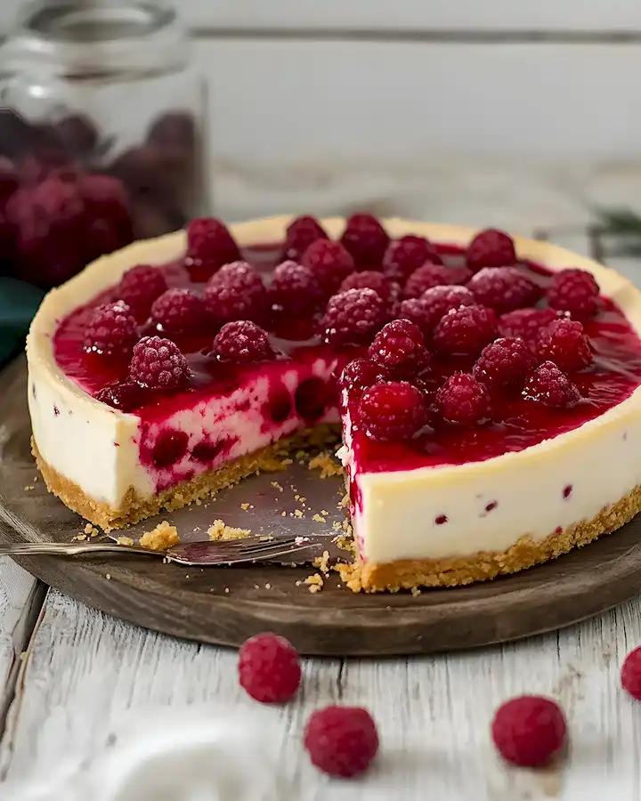 Himbeer Mascarpone Torte mit Nussboden 3 Himbeer Mascarpone Torte mit Nussboden