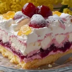 Himmelstorte: Knuspriger Baiserboden mit fruchtiger Füllung