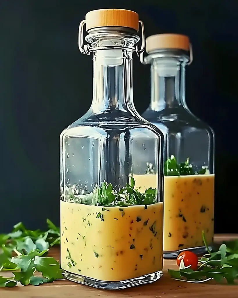 Cremiges Balsamico Dressing mit Joghurt und Senf