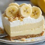 No Bake Bananen Pudding Käsekuchen