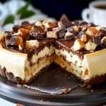 No-Bake Kinder Bueno Käsekuchen einfach gemacht