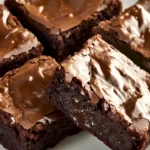 Nutella-Brownies: Schmelzend zart, intensiv schokoladig