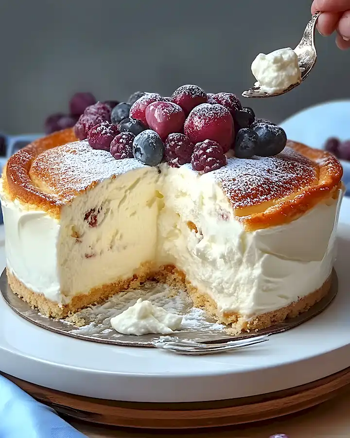 Omas Schneller Quarkkuchen mit Zitrone 2 Omas Schneller Quarkkuchen mit Zitrone