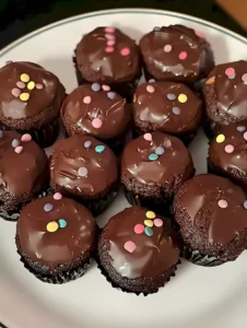 Saftige Mini Schoko Muffins Blitz Rezept