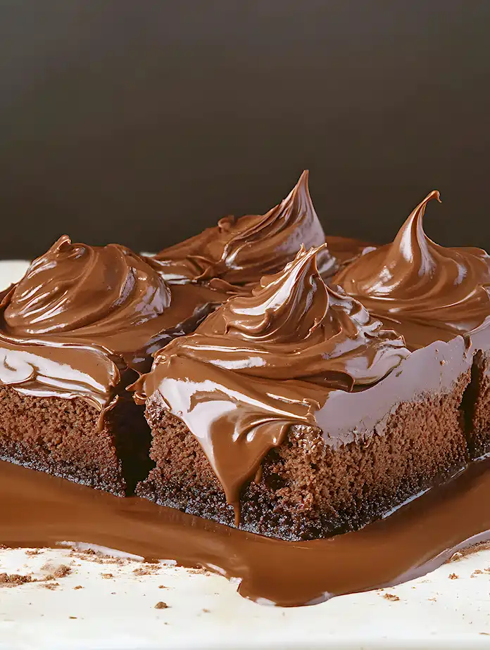 Saftige Nutella Schnitten mit Mousse und Ganache 4 Saftige Nutella Schnitten mit Mousse und Ganache