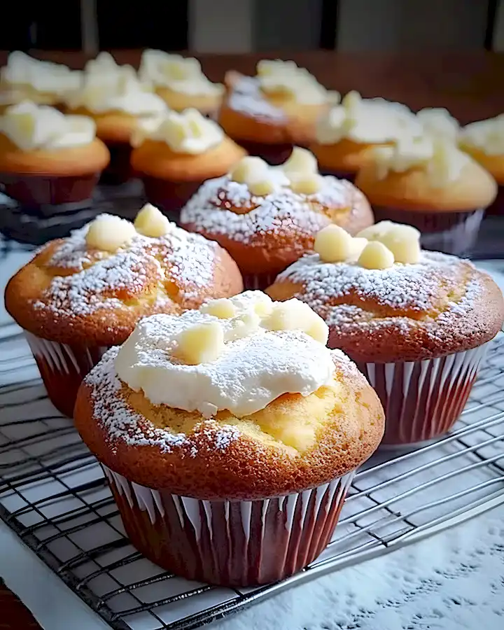 Saftige Zitronen-Muffins mit Lemon Curd 3 Saftige Zitronen-Muffins mit Lemon Curd