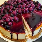 Saftiger Blaubeer-Käsekuchen ganz einfach gemacht