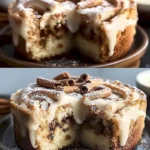 Saftiger Zimtkuchen mit Vanilleglasur