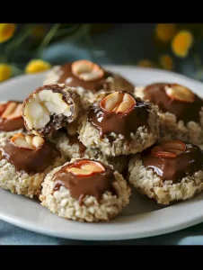 Schnelle Haselnussplätzchen mit Schoko-Füllung