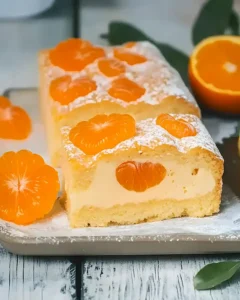 Schneller Buttermilchkuchen mit Mandarinen