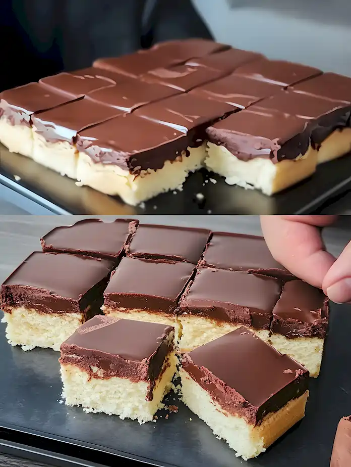 Schneller Grießkuchen mit Schoko ohne Backen 3 Schneller Grießkuchen mit Schoko ohne Backen