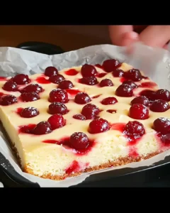 Schneller Kirschkuchen mit Suchtpotenzial