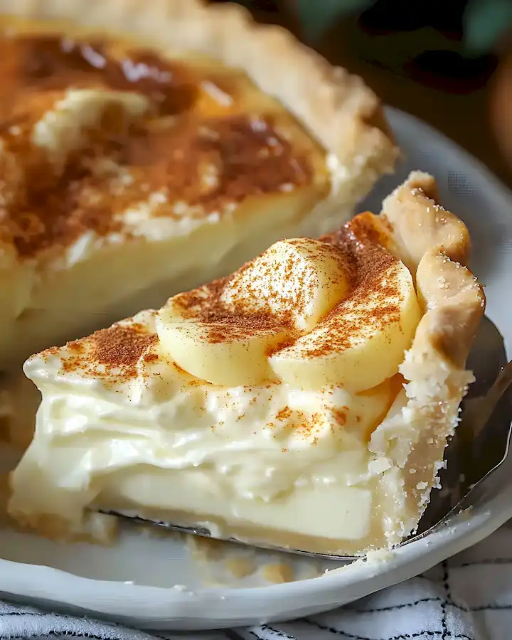 Sugar Cream Pie: Cremige Füllung mit feiner Zimtnote