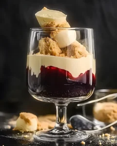 Sündhaft leckeres Amarettomousse im Glas