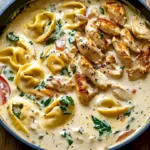 Tortellini mit Hähnchen-Schmandsauce: In 10 Minuten fertig!