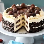 Weiße Schokoladen Eierlikör Torte einfach gemacht