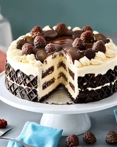 Weiße Schokoladen Eierlikör Torte einfach gemacht