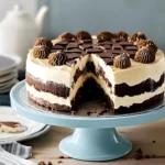 Weiße Schokotorte mit Eierlikör in 60 Minuten