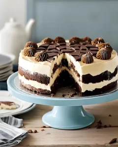 Weiße Schokotorte mit Eierlikör in 60 Minuten