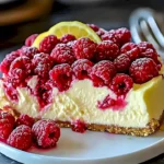 Zitronen-Himbeer-Cheesecake: Cremig-fruchtig für den Sommer