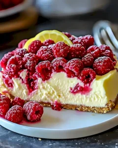 Zitronen-Himbeer-Cheesecake: Cremig-fruchtig für den Sommer