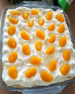 Mandarinen Schmand Blechkuchen
