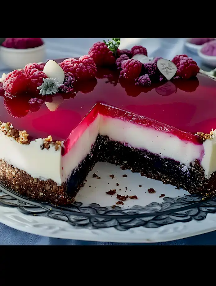 Mohn-Himbeertorte 3 Mohn-Himbeertorte