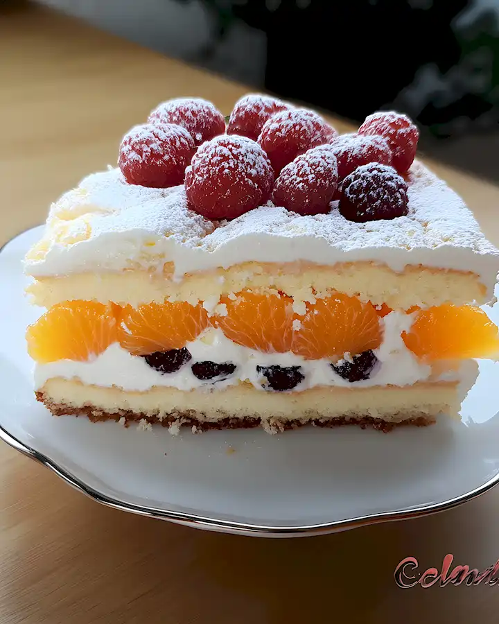 Schütteltorte mit Mandarinen 5 Schütteltorte mit Mandarinen