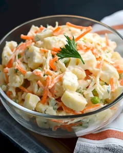 Weißkohl-Möhren-Salat