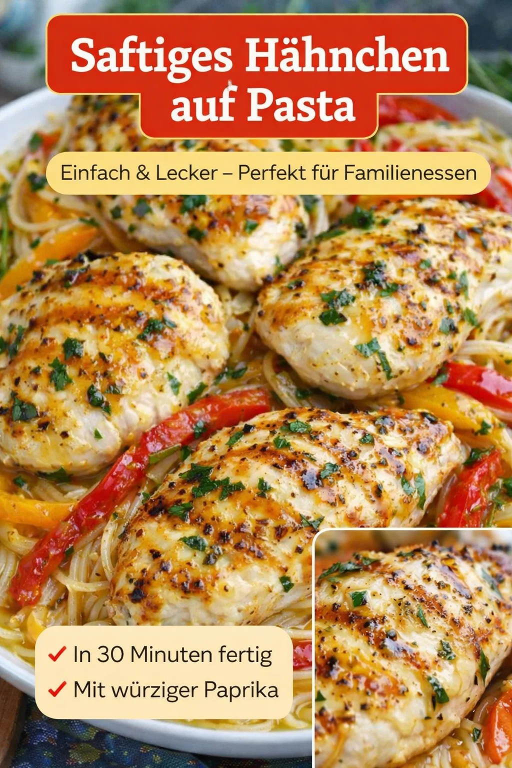 Cremiges Hähnchen Scampi Rezept wie vom Olive Garden - Einfach Nachkochen - Lernen Sie, wie Sie mit diesem einfachen Rezept für cremiges Hähnchen Scampi ein Stück Italien in Ihre Küche bringen. Zarte Hähnchenstücke, knackiges Gemüse und eine köstliche Knoblauchsoße machen dieses Gericht zum Lieblingsessen! Perfekt für ein schnelles Abendessen. Probieren Sie es heute aus und genießen Sie den Geschmack von Olive Garden zu Hause! #HähnchenScampi #ItalienischeKüche #Hause kochen