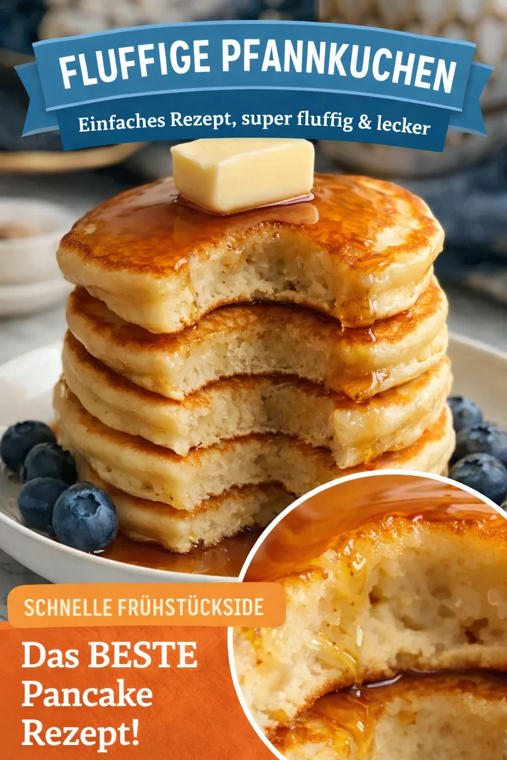 Einfaches Rezept für fluffige Pfannkuchen – So startest du lecker in den Tag - Willst du den perfekten Morgen starten? Mit diesem einfachen Rezept für fluffige Pfannkuchen hast du im Handumdrehen ein köstliches Frühstück zubereitet. Weich und goldbraun gebacken, ideal mit deinen Lieblings-Toppings! Probiere es jetzt aus und genieße die Aromen! Lass dir diese delikaten Pfannkuchen nicht entgehen! #Pfannkuchen #Frühstück #LeckereRezepte