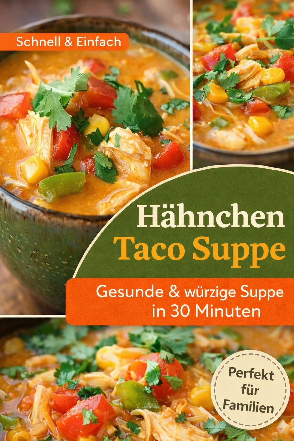 Gemütliche Tex-Mex Hühnersuppe: Voller Geschmack aus dem Slow Cooker