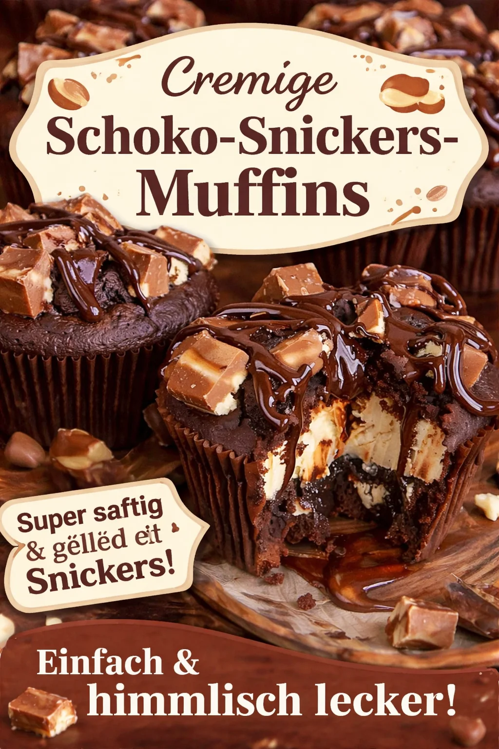 Himmlische SchokoKaramellKäsekuch Muffins für jeden Anlass - Entdecke das Rezept für meine unwiderstehlichen SchokoKaramellKäsekuch Muffins! Perfekt für jeden Anlass – ob zum Kaffee oder als süße Überraschung. Ein Biss, und du wirst in die süße Versuchung eintauchen! Probiere sie aus und lass dich von der Kombination aus fluffigem Teig, cremiger Käsefüllung und köstlichem Karamellüberzug begeistern. Backe jetzt los und verwöhne deine Lieben! #Muffins #Backen #Süßspeisen