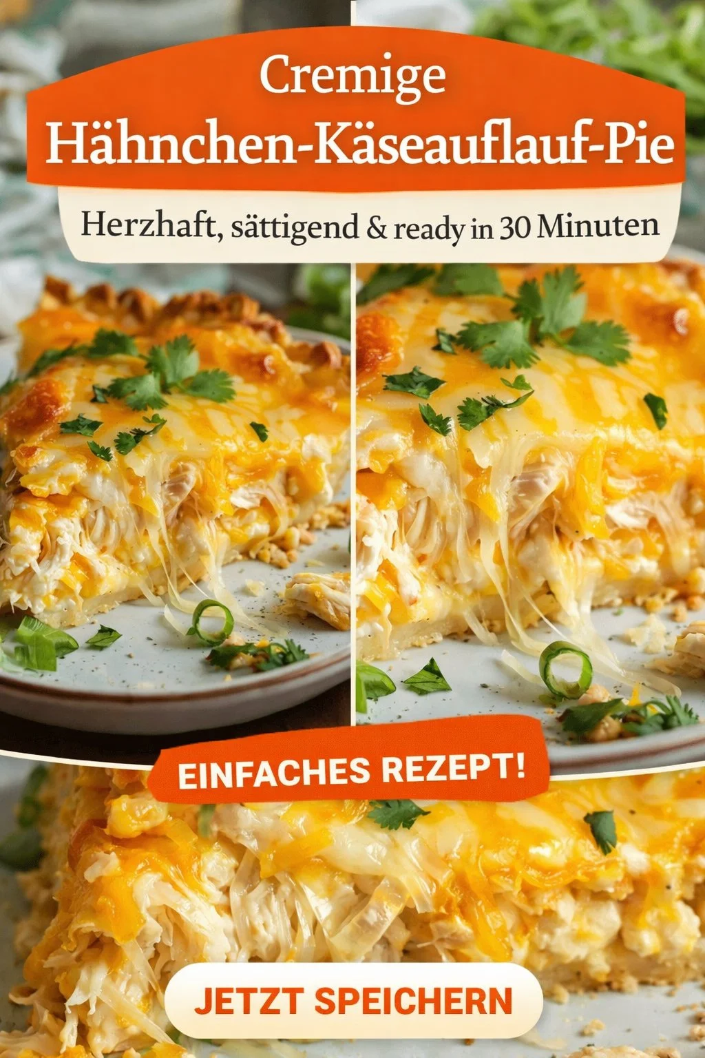 Käse-Hähnchen-Pie: Einfaches Rezept für den ultimativen Genuss Käse-Hähnchen-Pie: Einfaches Rezept für den ultimativen Genuss - Lust auf eine herzhafte Käse-Hähnchen-Pie? Dieses einfache Rezept wird euch begeistern! Saftiges Hähnchen trifft auf eine cremige Käseschicht, umhüllt von knusprigem Teig – perfekt für alle, die Comfort Food lieben. Ideal für Feierlichkeiten oder ein schnelles Abendessen. Probiert es selbst aus und überzeugt eure Liebsten! Schaut rein und lasst es euch schmecken! #KäseHähnchenPie #ComfortFood #EinfachKochen