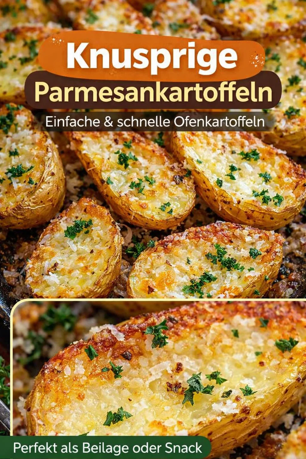 Knusprige Parmesan Kartoffeln: Ein Rezept für jeden Anlass - Entdecke das perfekte Rezept für Parmesan Kartoffeln, die dich mit ihrer Knusprigkeit und dem herzhaften Käsgeschmack begeistern werden. Diese goldenen Kartoffeln sind einfach zuzubereiten und ein Highlight zu jedem Essen. Egal ob als Beilage oder Hauptgericht – verwöhne deine Familie und Freunde! Probiere es jetzt aus und lass dich von diesem leckeren Rezept überzeugen! #ParmesanKartoffeln #KnusprigeBeilage #LeckereRezepte