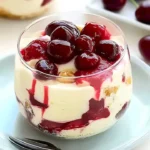 Küss mich gemein Nachtisch mit Suchtfaktor auf einem Teller serviert