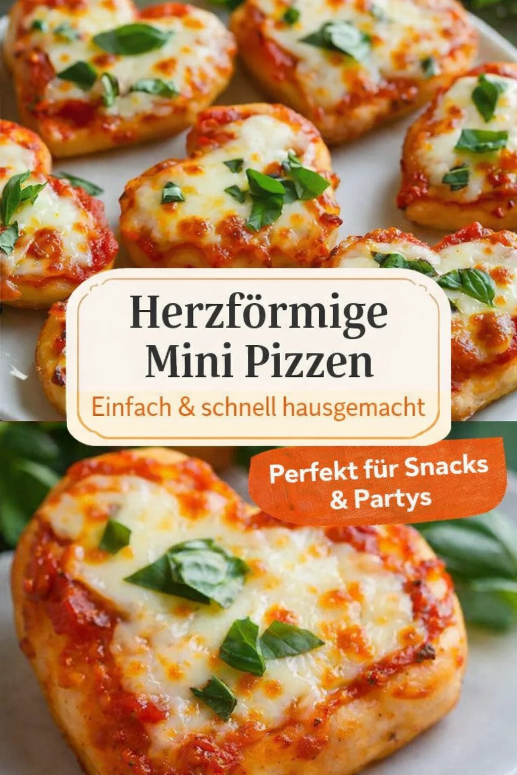 Leckere herzförmige Mini Pizzen für besondere Momente Leckere herzförmige Mini Pizzen für besondere Momente - Überraschung für den Partner oder die Familie? Diese herzförmigen Mini-Pizzen sind perfekt für romantische Abende oder kreative Snacks! Einfach nachzumachen und voller Geschmack, sind sie der Hit auf jeder Feier! Hol dir das Rezept jetzt und bringe Freude auf den Tisch. #MiniPizza #Herzform #LeckereRezepte