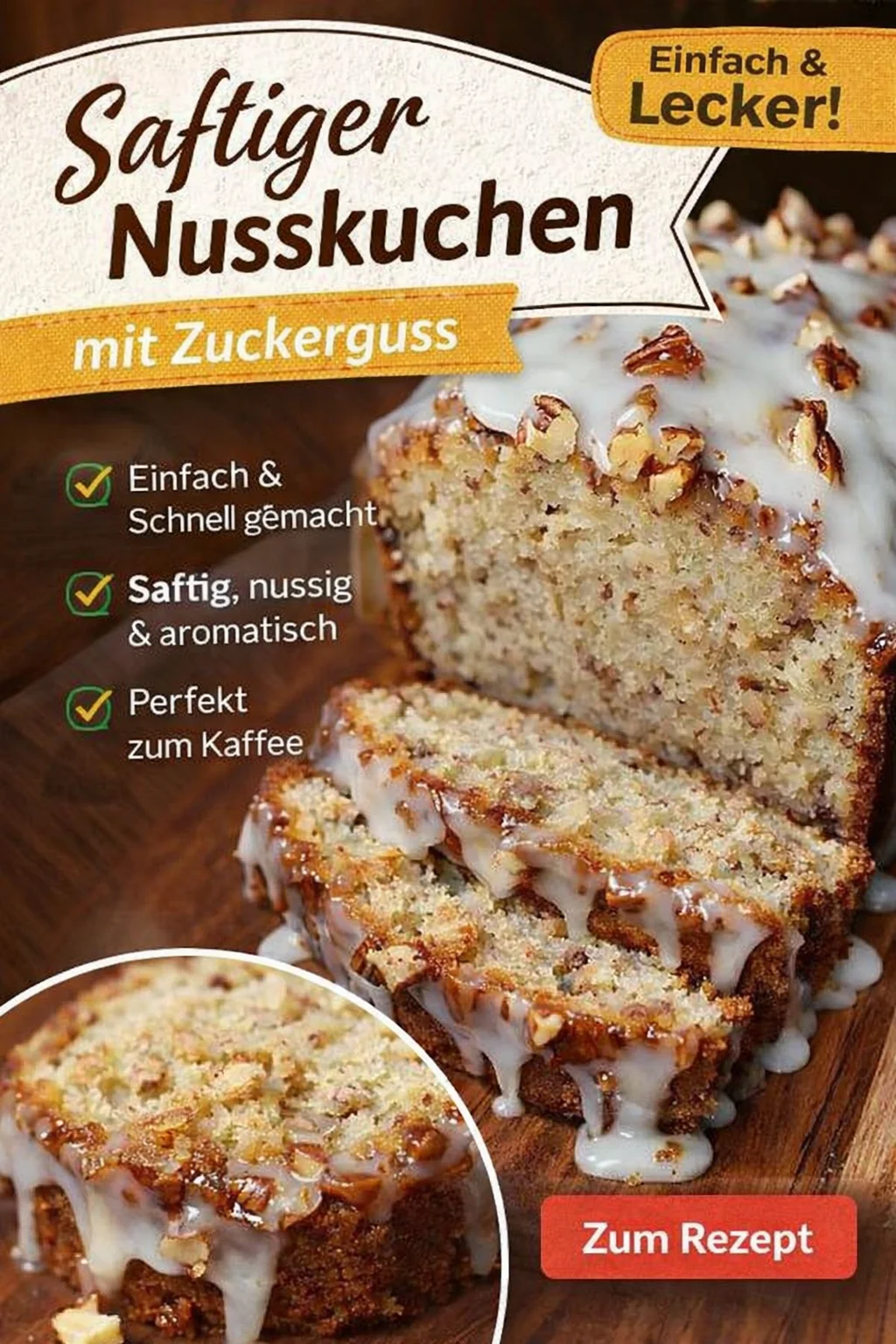 Saftiger Butter Pekan Kuchen mit unwiderstehlichem Frischkäse-Frosting - Lust auf ein süßes Highlight? Probier unser einfaches Rezept für einen saftigen Pekan Kuchen mit cremigem Frischkäse-Frosting! Perfekt für jeden Anlass, von Geburtstagsfeiern bis hin zu gemütlichen Nachmittagen. Beeindrucke deine Gäste und genieße jeden Bissen. Starte jetzt deine Backreise! #PekanKuchen #FrischkäseFrosting #Backen