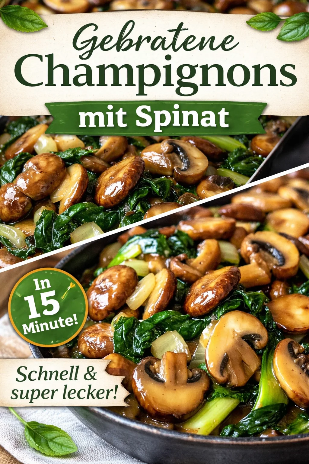 Schnelle Pilz-Bok Choy Pfanne – Gesund und Lecker für Eilige - Entdecke unser schnelles Rezept für die Pilz-Bok Choy Pfanne! Vollgepackt mit frischen Zutaten und umami-reichen Pilzen, ist dieses Gericht perfekt für hektische Wochentage. Es wird bestimmt zum neuen Familienliebling! Koche es in weniger als 30 Minuten und genieße die gesunde, köstliche Mahlzeit. Probiere es jetzt aus und erlebe, wie einfach gesundes Essen sein kann! #SchnelleRezepte #GesundeKüche #Vegetarisch